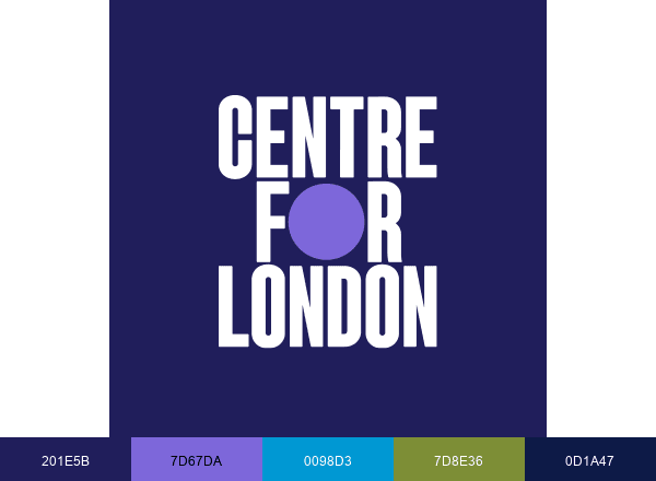 Centre for London brand color palette