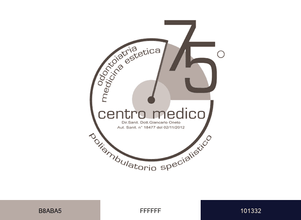 Centro Medico 75 brand color palette