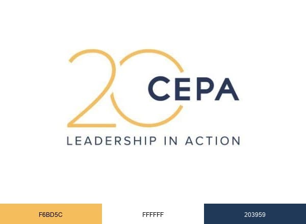 CEPA brand color palette