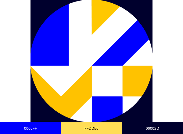 European Volleyball brand color palette
