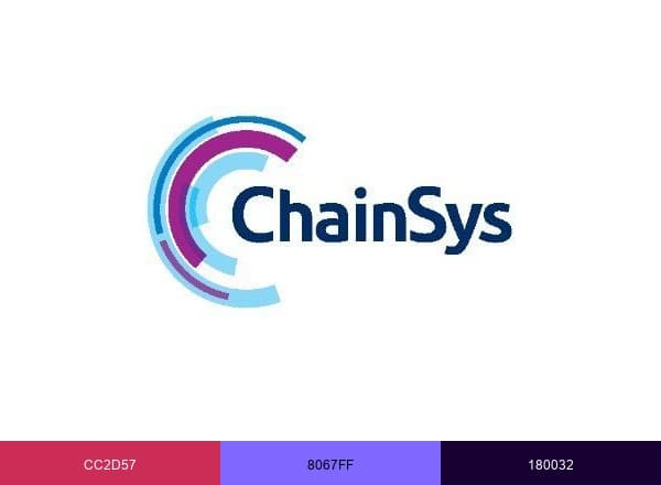 ChainSys brand color palette
