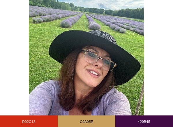 Escapades de charme brand color palette