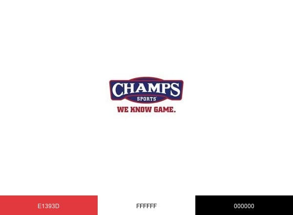 Champs Sports brand color palette