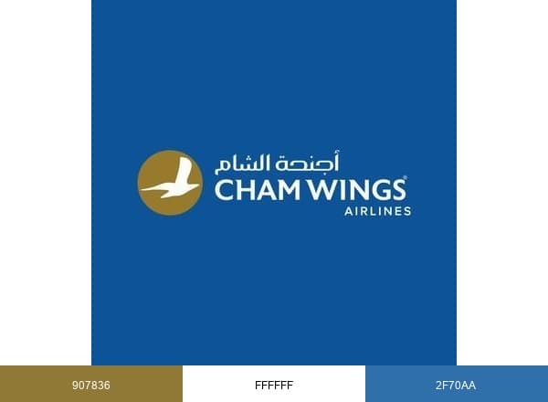 Cham Wings brand color palette