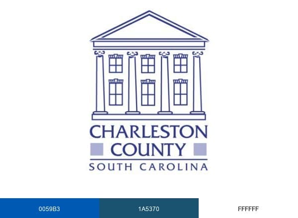 Charleston County brand color palette