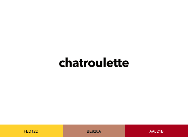 Chatroulette brand color palette