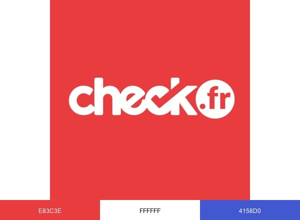 Check.fr brand color palette