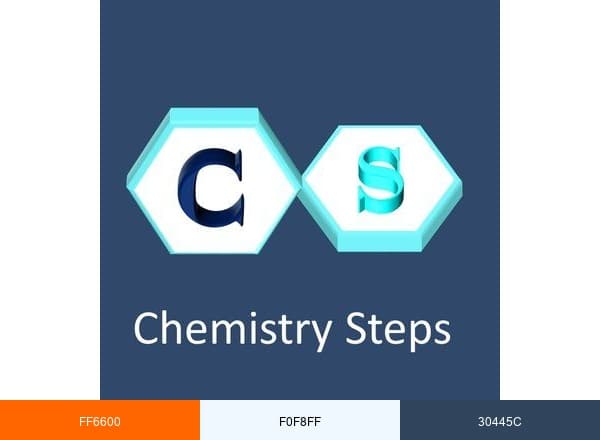 Chemistry Steps brand color palette