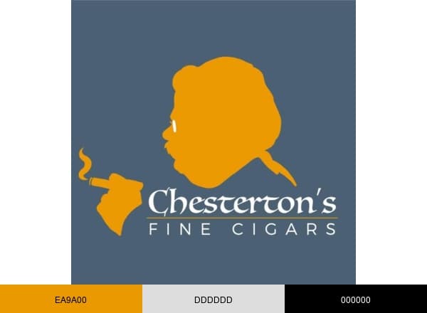 Chesterton's Fine Cigars brand color palette