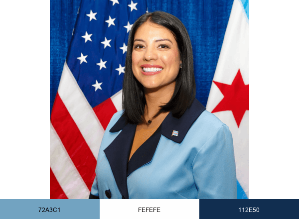 Chicago City Clerk brand color palette