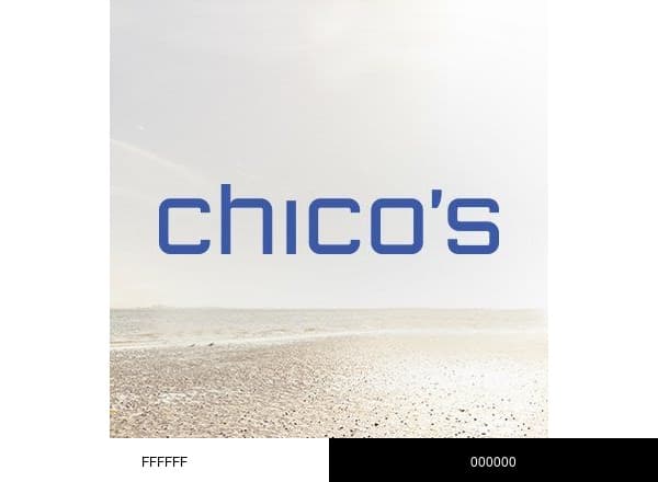 Chico's brand color palette