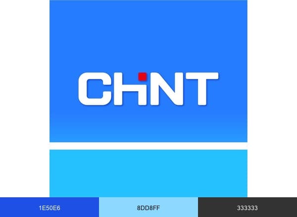 CHINT brand color palette