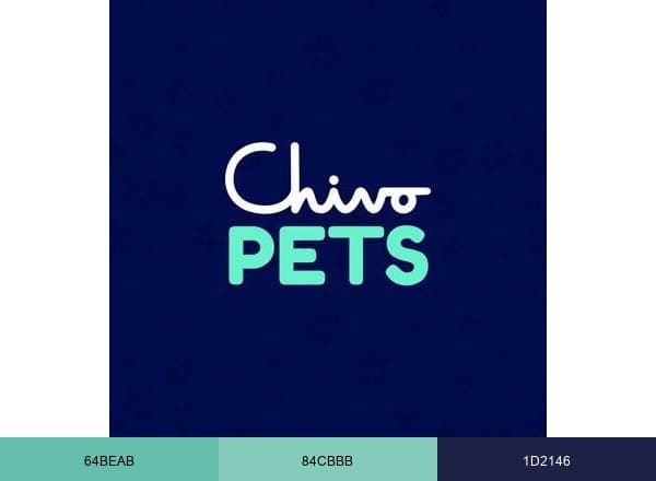 Chivo Pets brand color palette