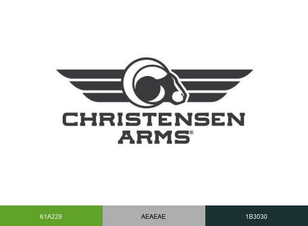 Christensen Arms brand color palette