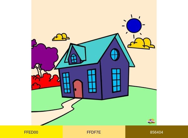 Christoforus Kinderopvang brand color palette