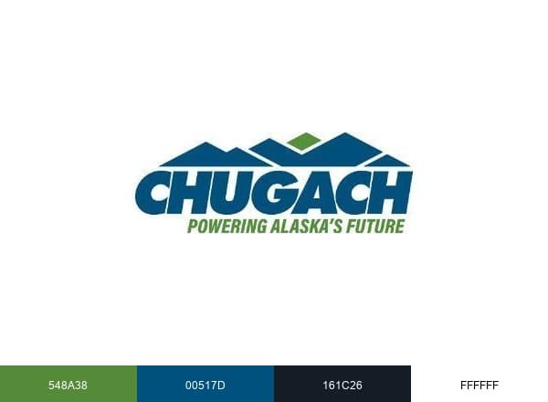 Chugach Electric brand color palette