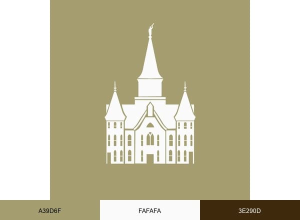 Church of Jesus Christ Temples brand color palette