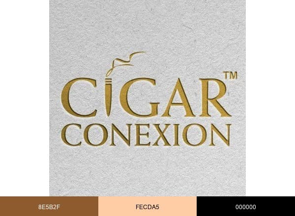 CIGAR CONEXION brand color palette