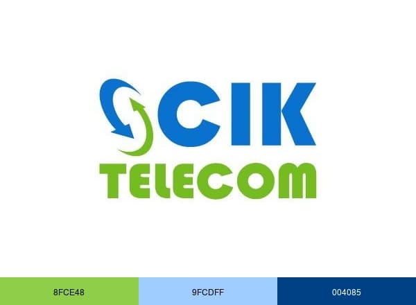 CIK Telecom brand color palette