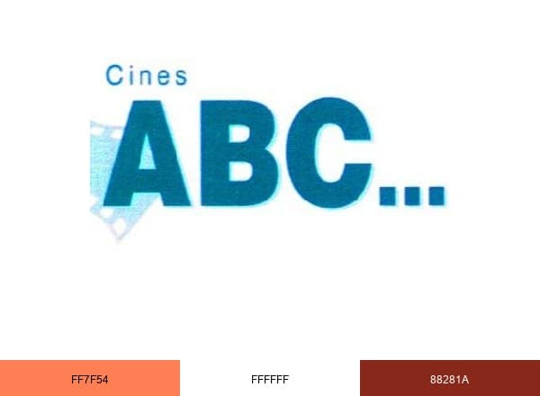 Cines ABC brand color palette