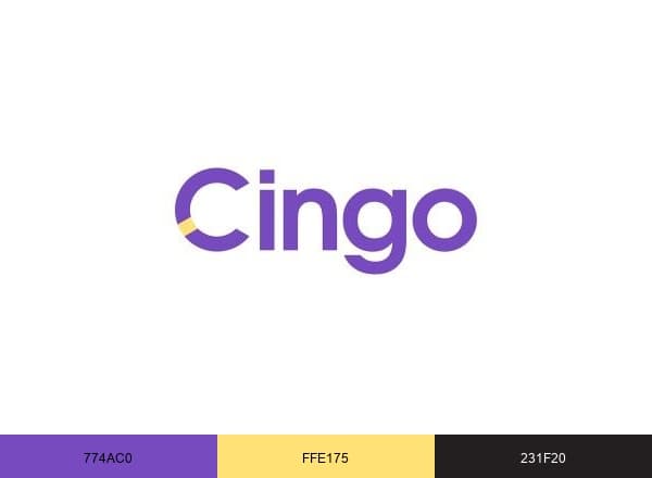 Cingo brand color palette