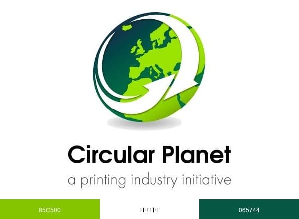 Circular Planet brand color palette