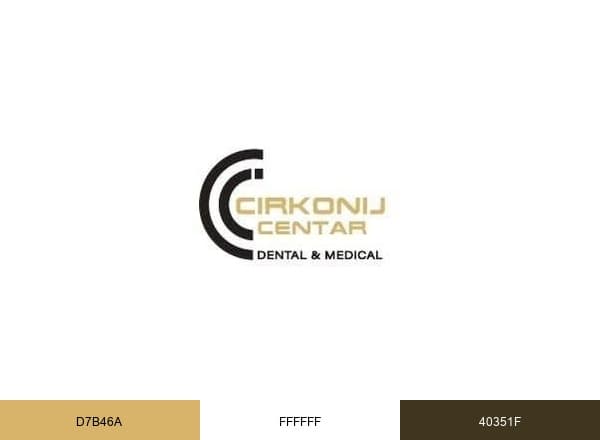 Cirkonij Centar brand color palette