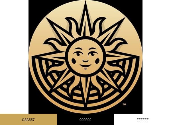 Cirque du Soleil brand color palette