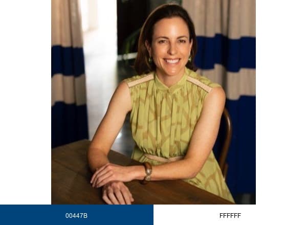 Adriana Cisneros brand color palette