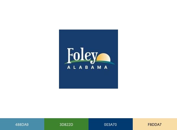 City of Foley brand color palette