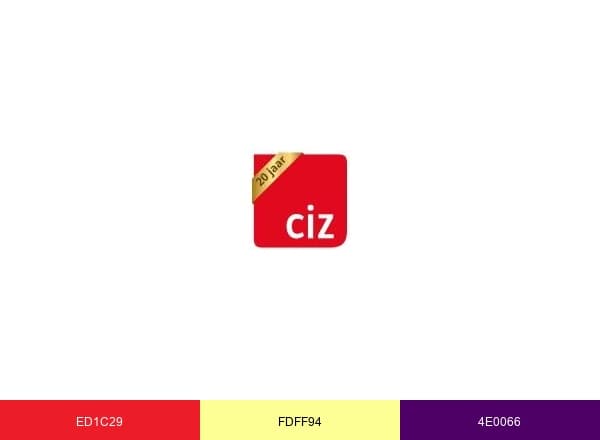 CIZ Centrum indicatiestelling zorg brand color palette