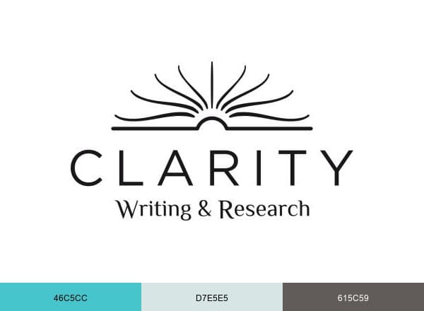 Clarity Writing & Research LLC brand color palette