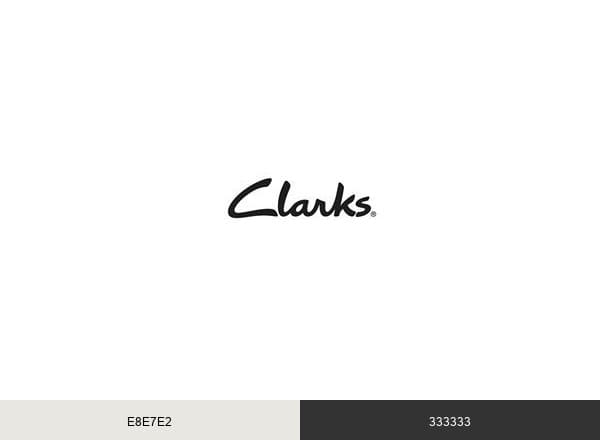 Clarks Shoes brand color palette