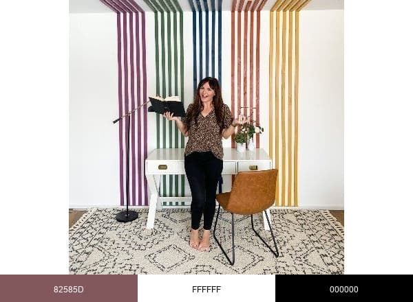 Savannah Kokaliares brand color palette
