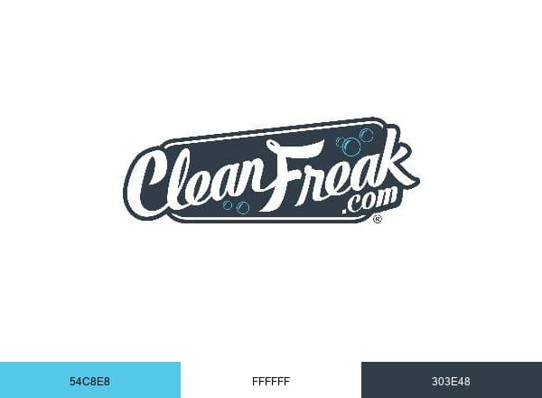 CleanFreak.com brand color palette