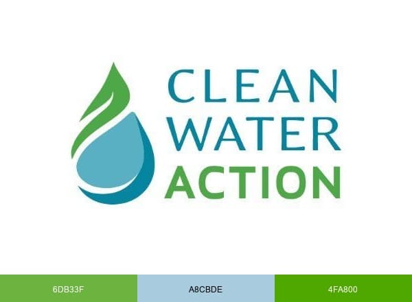 Clean Water Action brand color palette