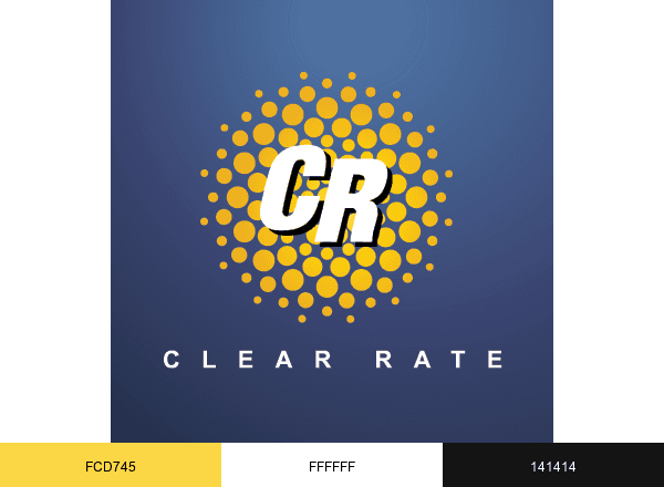 Clear Rate Communications brand color palette