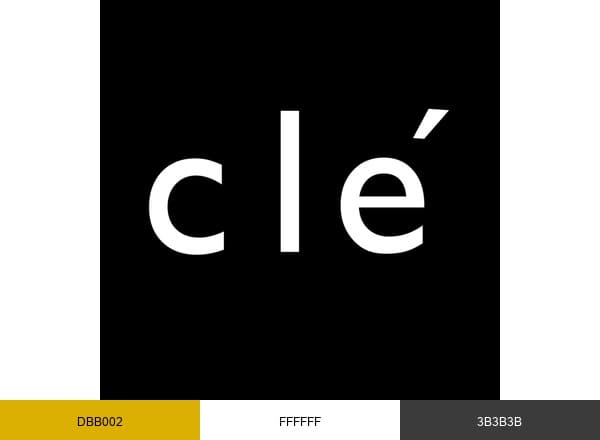 Clé Tile brand color palette
