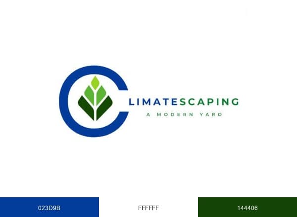 ClimateScaping brand color palette
