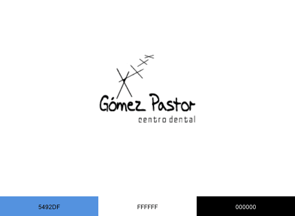 Clínica Gómez Pastor brand color palette