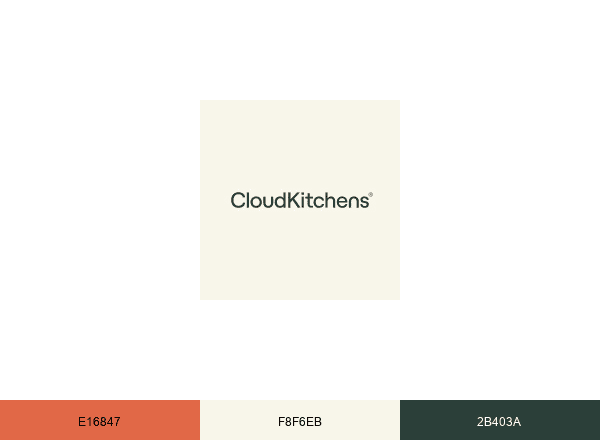 CloudKitchens brand color palette