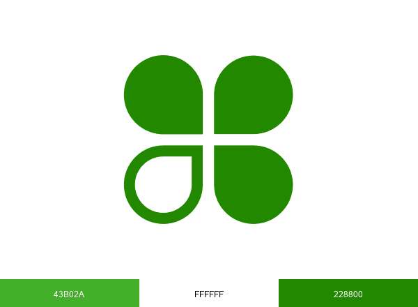 Clover brand color palette