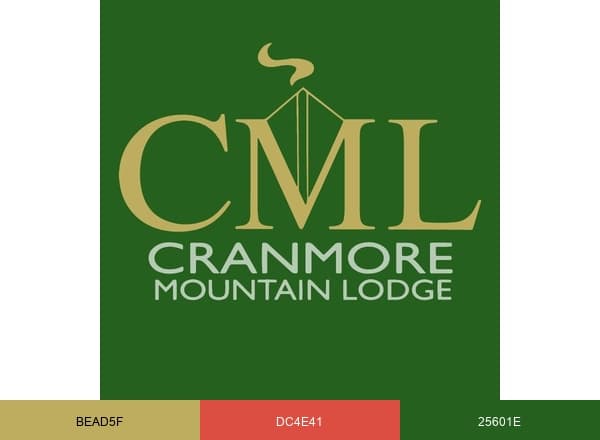 Cranmore Mountain Lodge brand color palette