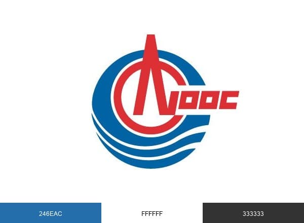 CNOOC Limited brand color palette