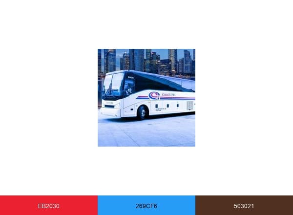 Coach USA brand color palette