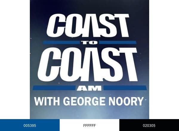 Coast to Coast AM brand color palette