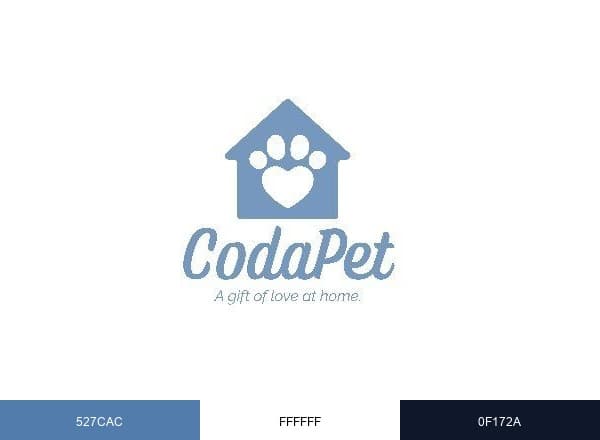 CodaPet brand color palette