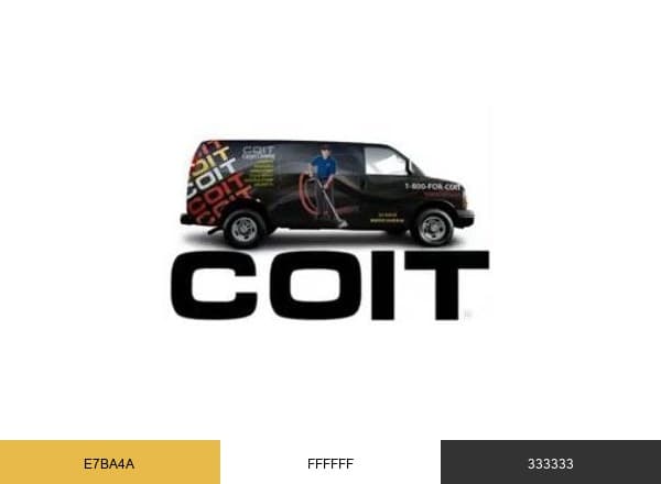 COIT Cleaning brand color palette