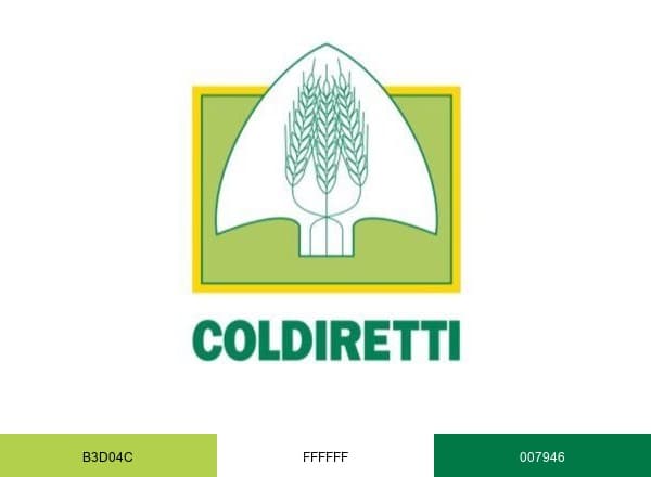 Coldiretti brand color palette