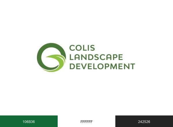 COLIS Landscape Development brand color palette